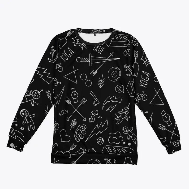 Hidden Illustration Sweater